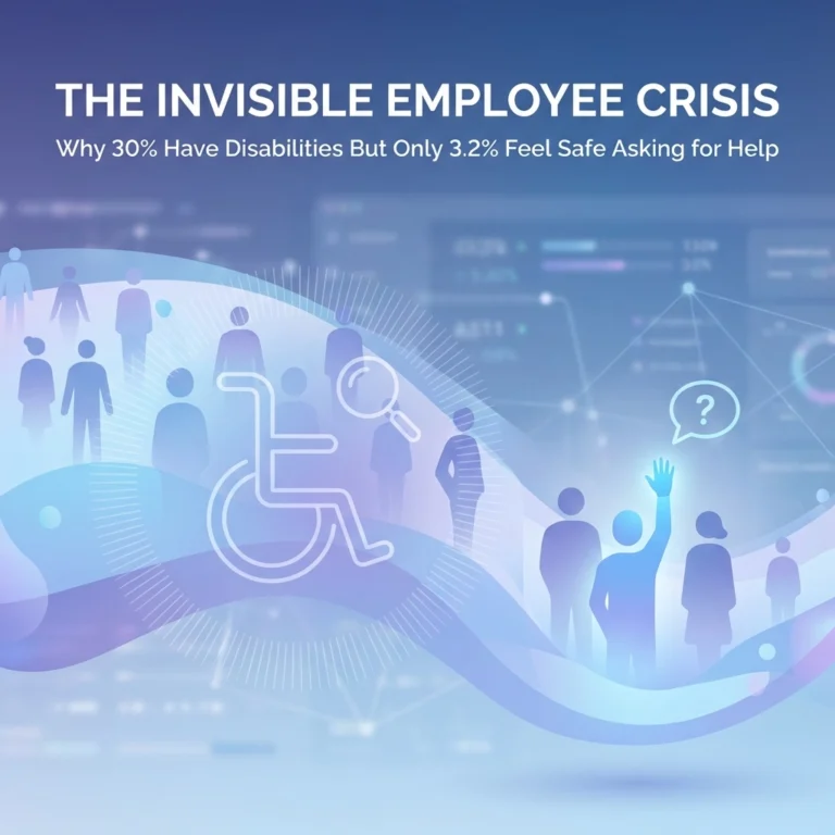 The Invisible Employee Crisis: Why 30% Have Disabilities But Only 3.2% Feel Safe Asking for Help