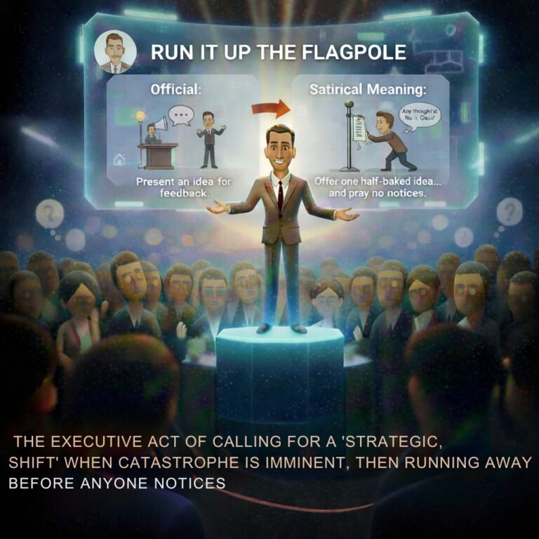 RUN IT UP THE FLAGPOLE