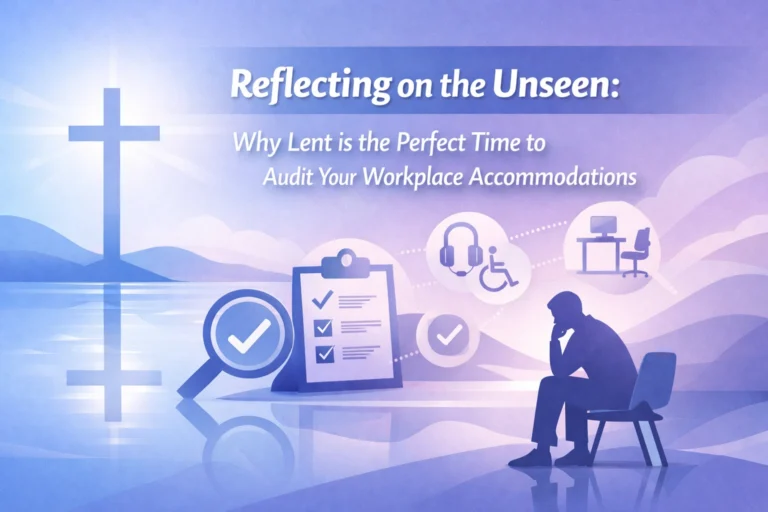 Reflecting on the Unseen: Why Lent is the Perfect Time to Audit Your Workplace Accommodations
