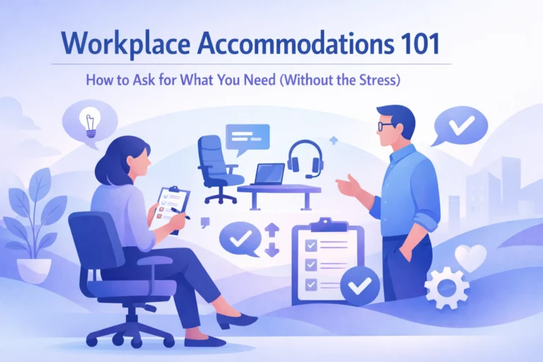 Workplace Accommodations 101: How to Ask for What You Need (Without the Stress)
