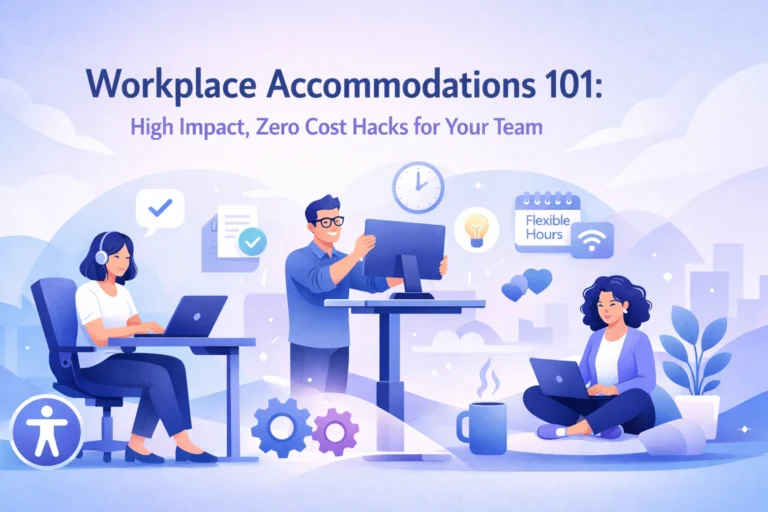 Workplace Accommodations 101: High Impact, Zero Cost Hacks for Your Team