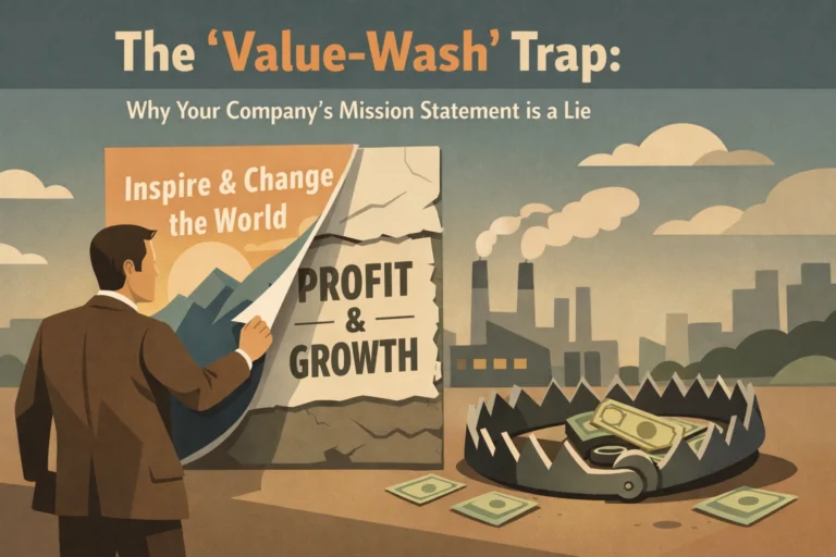 The ‘Value-Wash’ Trap: Why Your Company’s Mission Statement is a Lie