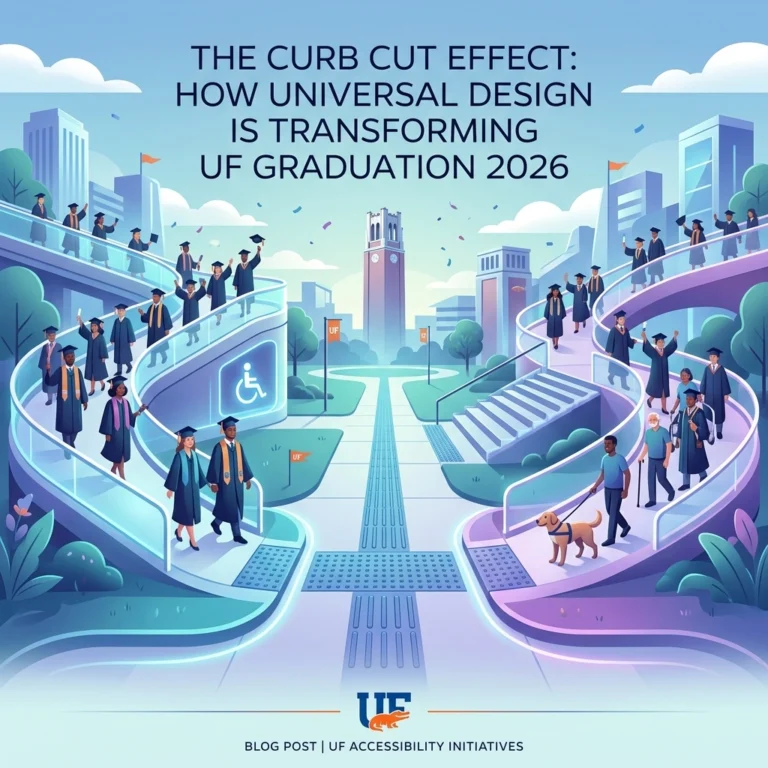 The Curb Cut Effect: How Universal Design is Transforming UF Graduation 2026