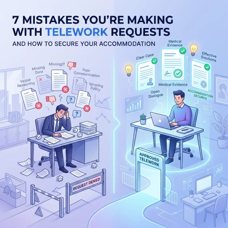 7 Mistakes You’re Making with Telework Requests (And How to Secure Your Accommodation)